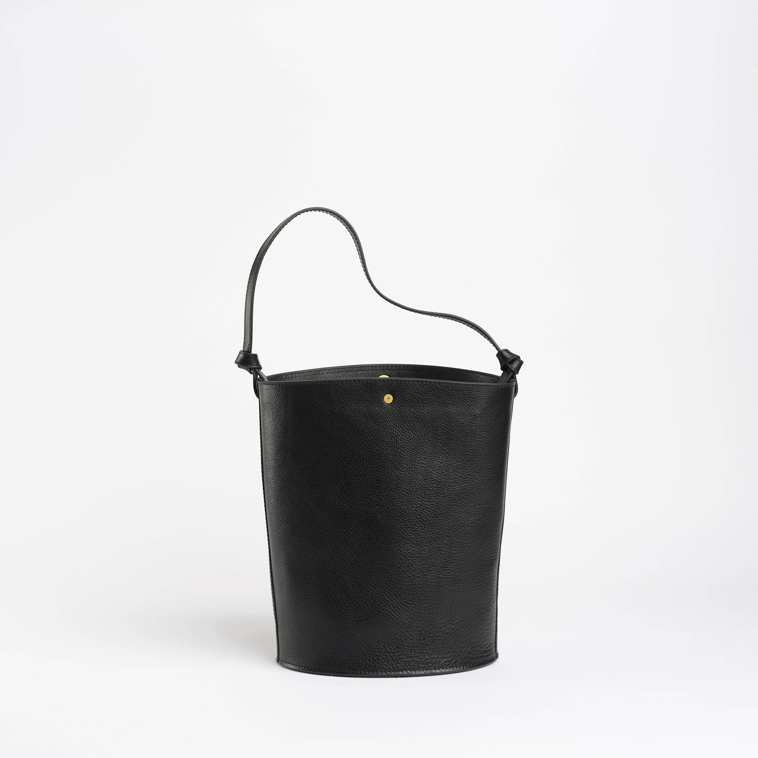  Other Stories cross body bucket bag in black