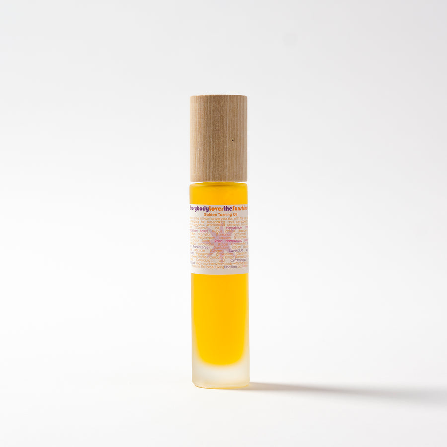 Living Libations Everyone Loves the Sunshine Golden Oil