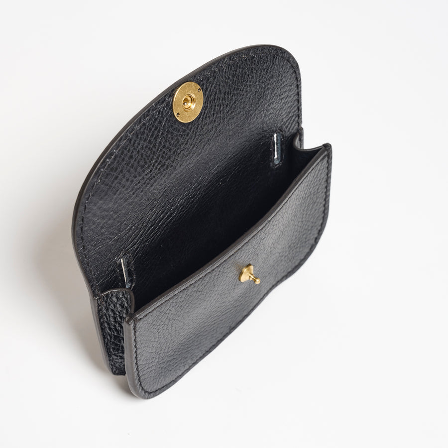 Mini Faba in Milled Leather