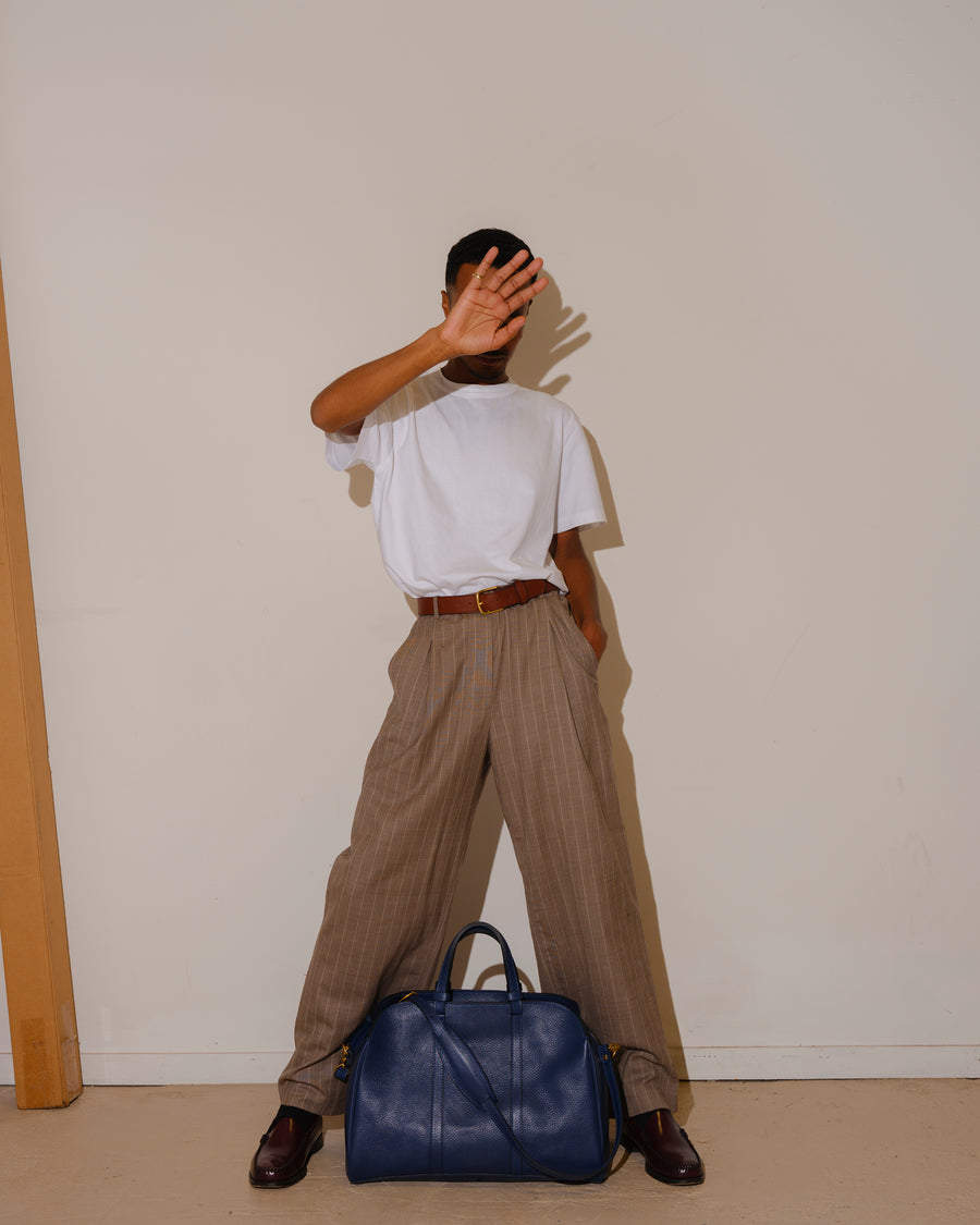 Rhodes Small Duffel in Indigo
