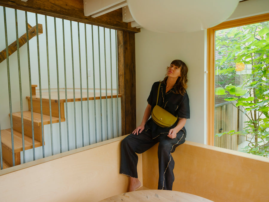 Mezzo in Green Ochre