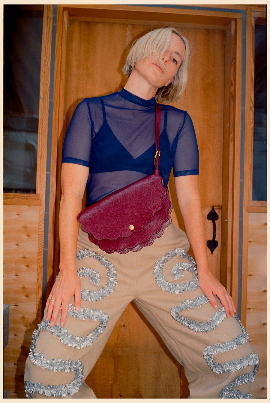 Limited Edition Scallop Shell Mezzo in Sumac