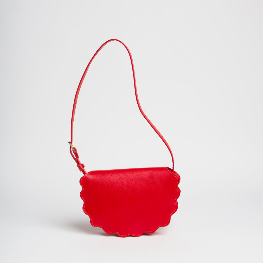 Limited Edition Scallop Shell Mezzo in Persimmon