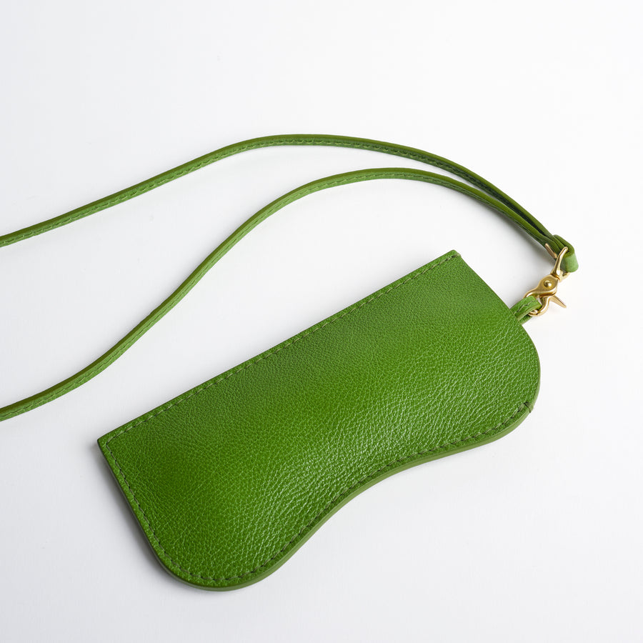 Ceci Sunglass Case in Kelp