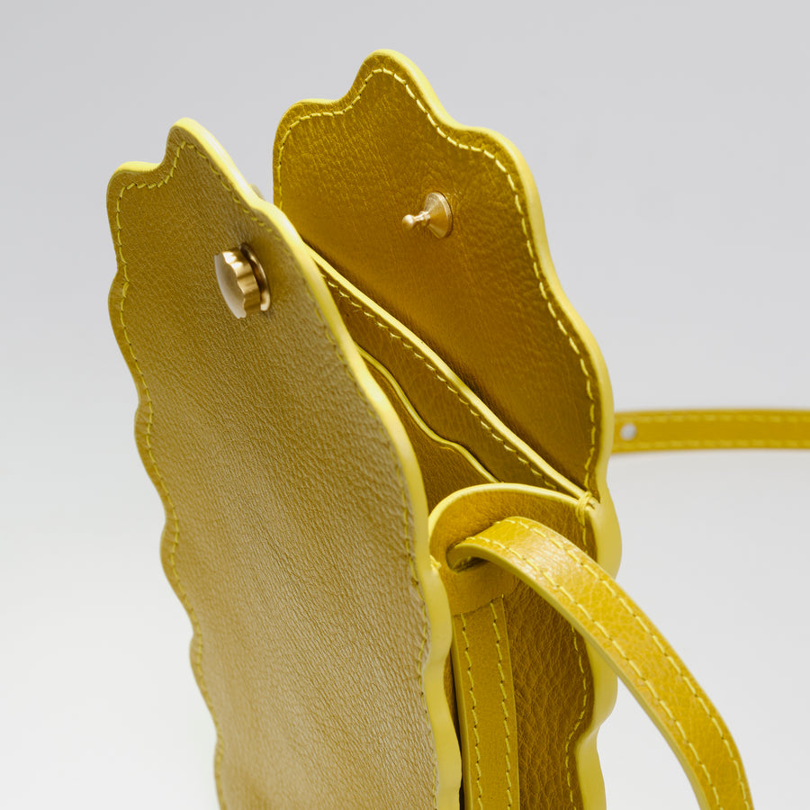 Limited Edition Scallop Shell Segui in Chartreuse