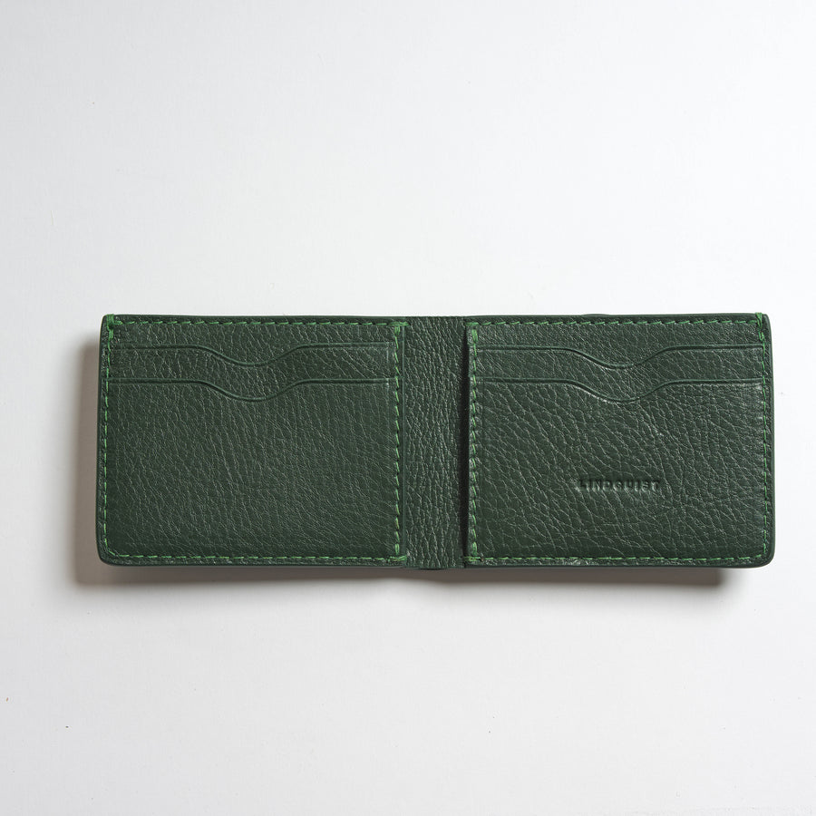 Jackson Bi-Fold Wallet in Milled Leather