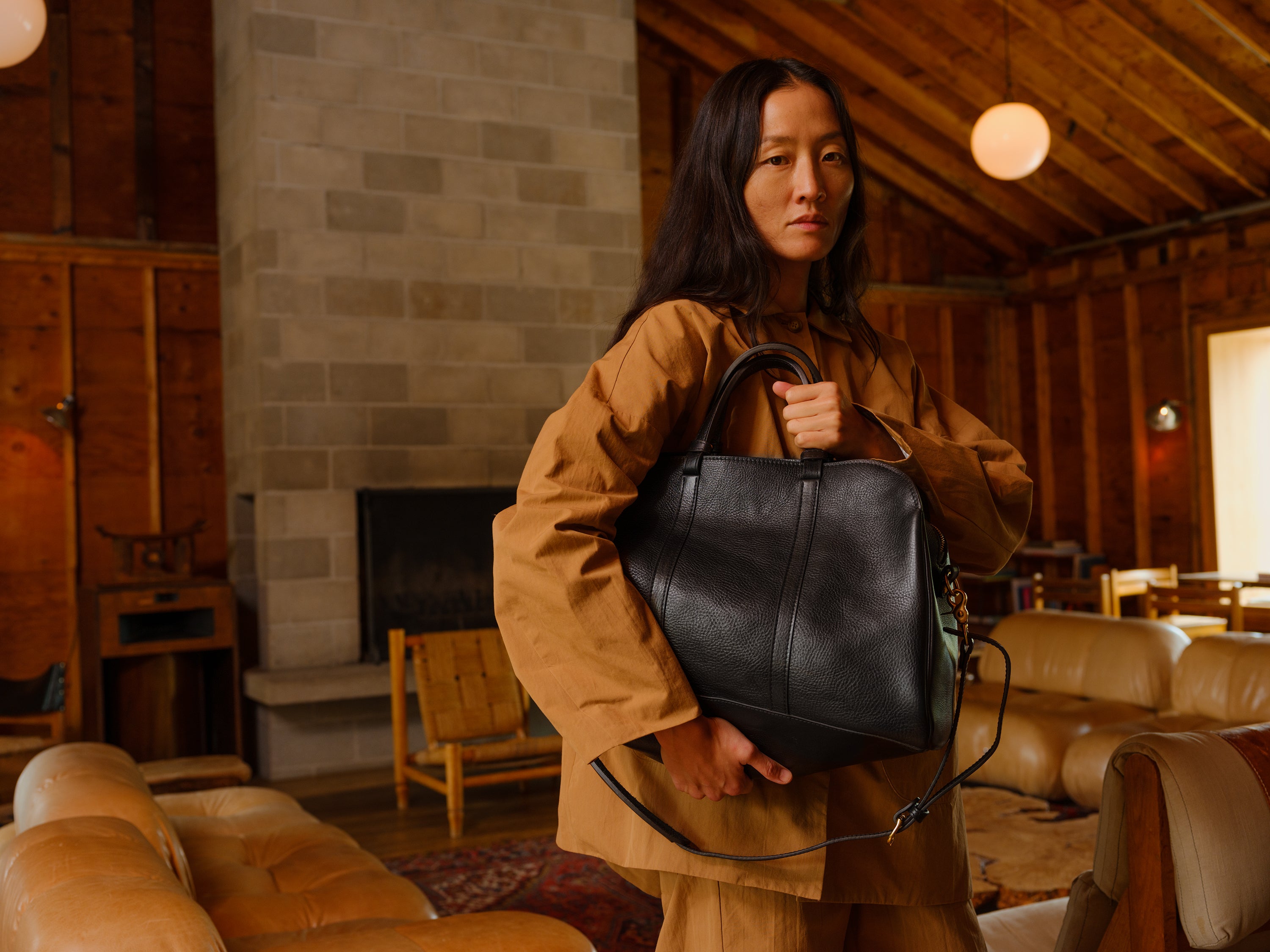Rhodes Small Duffel in Black – LINDQUIST