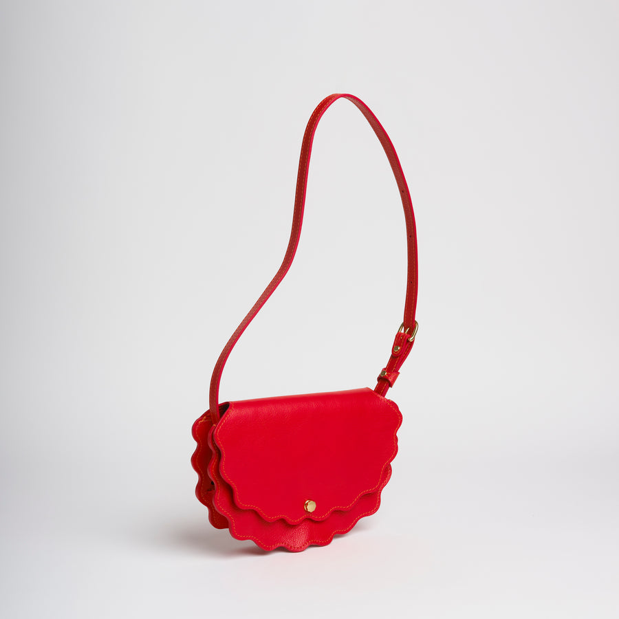 Limited Edition Scallop Shell Mezzo in Persimmon