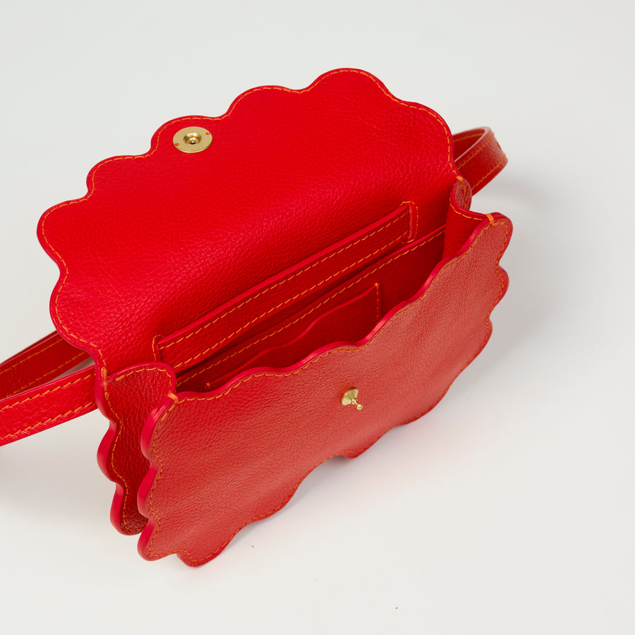 Limited Edition Scallop Shell Faba in Persimmon