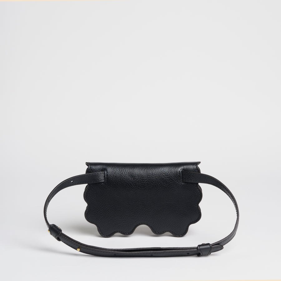 Limited Edition Scallop Shell Faba in Black