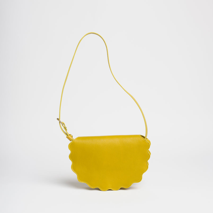 Limited Edition Scallop Shell Mezzo in Chartreuse