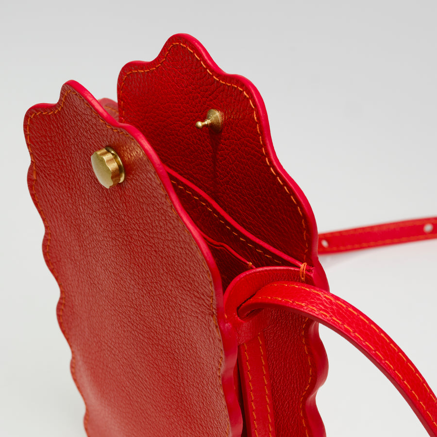 Limited Edition Scallop Shell Segui in Persimmon