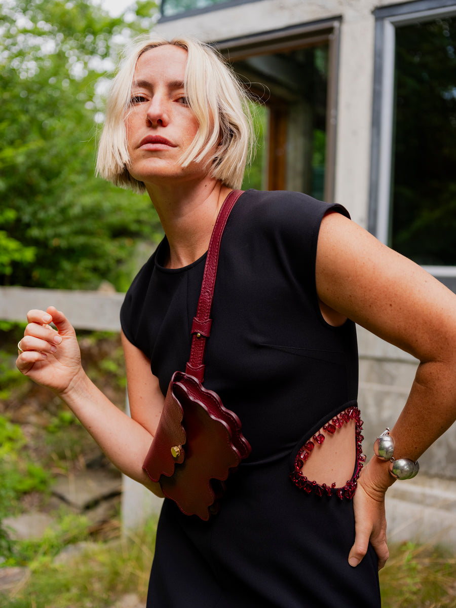 Limited Edition Scallop Shell Faba in Sumac
