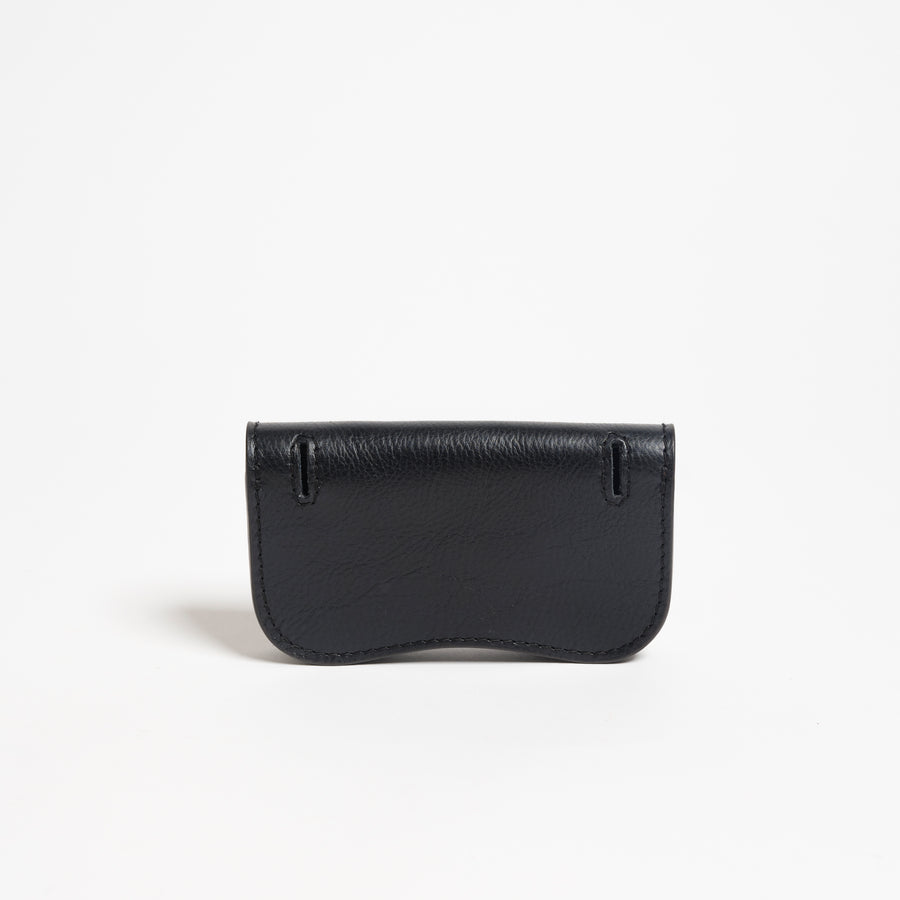 Mini Faba in Milled Leather