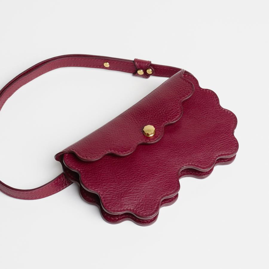 Limited Edition Scallop Shell Faba in Sumac