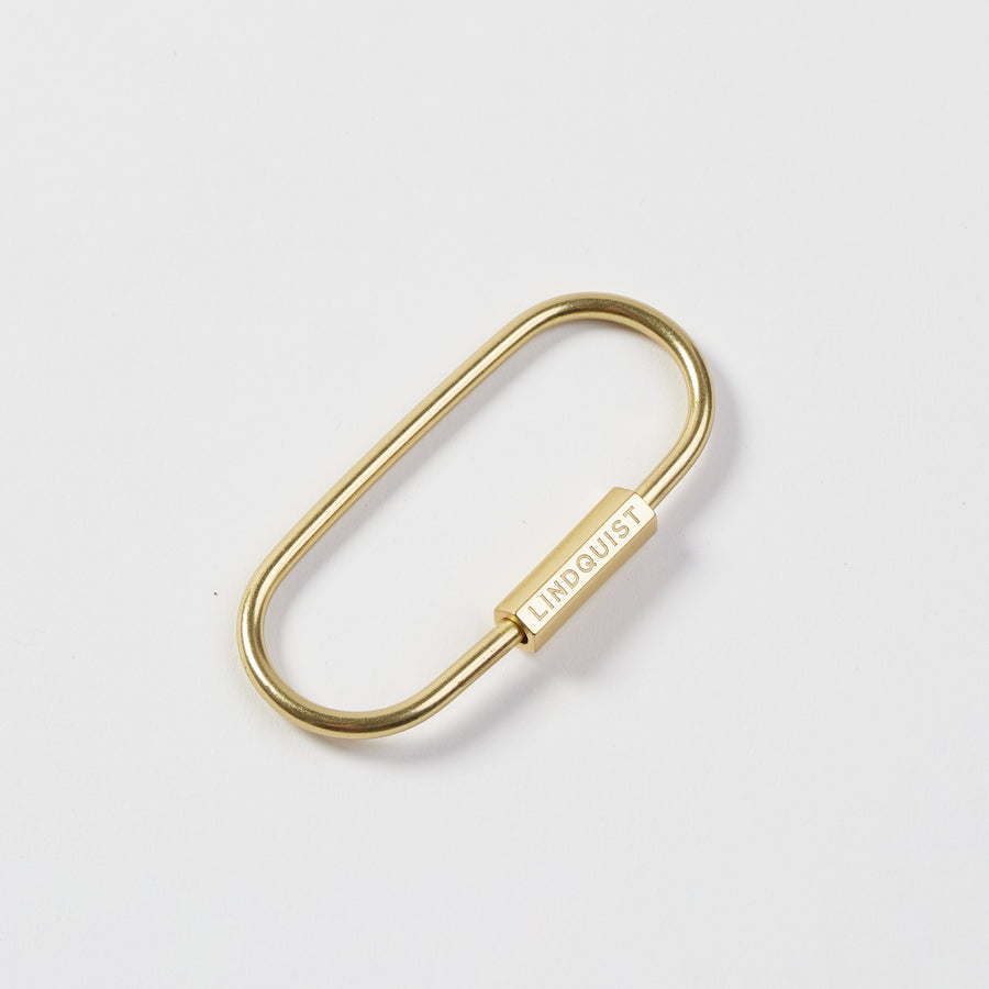 Lindquist Brass Key Ring