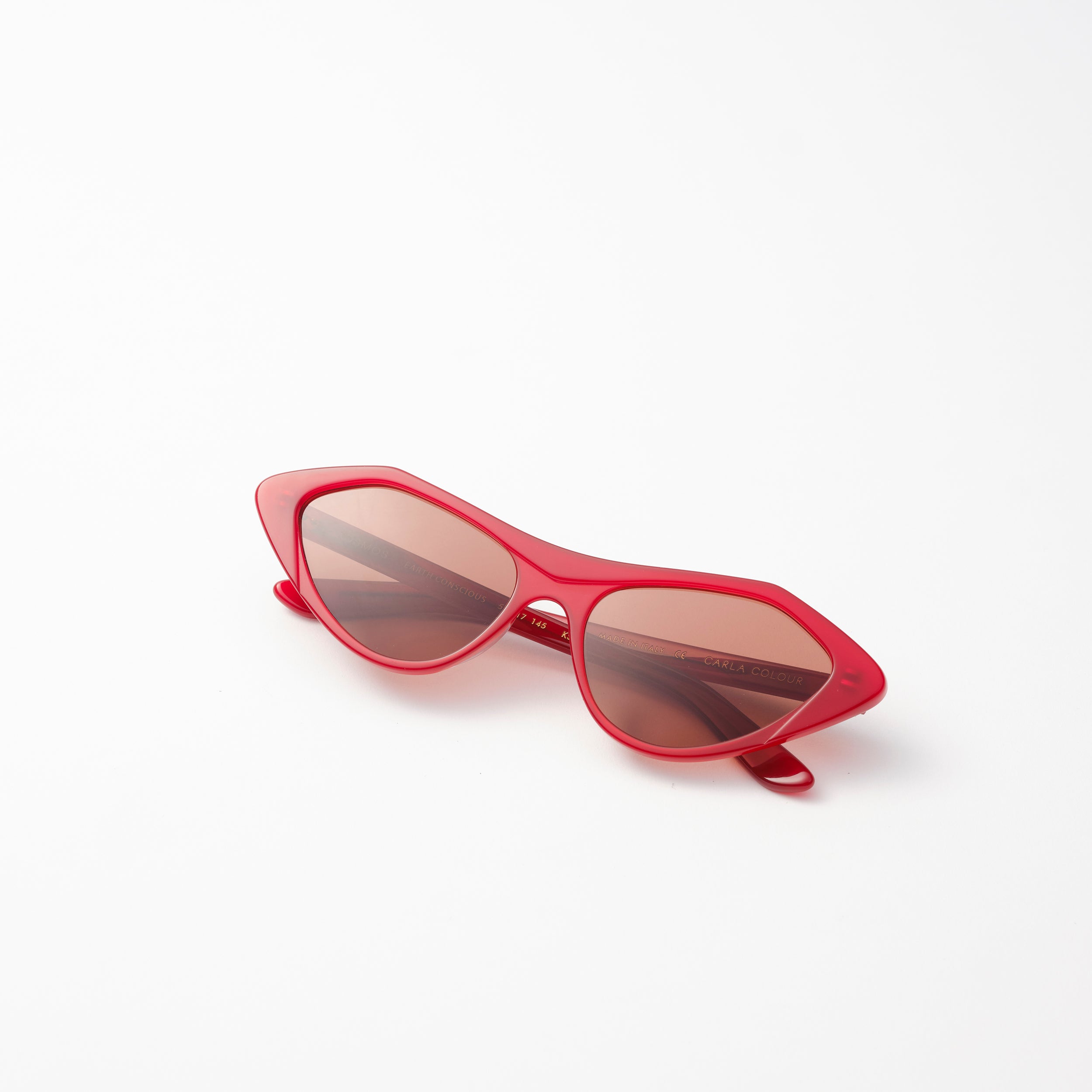 Carla Colour Kosmos Sunglasses in Maraschino Cherry – LINDQUIST
