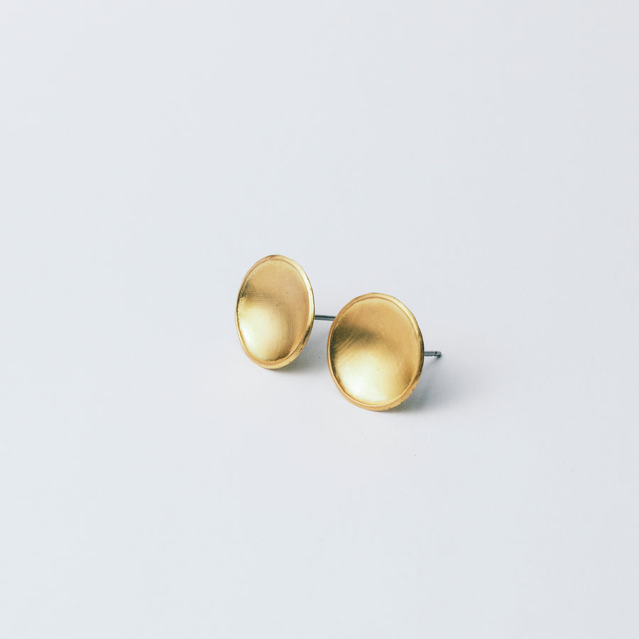 RForm Solid Gold Basin Earrings