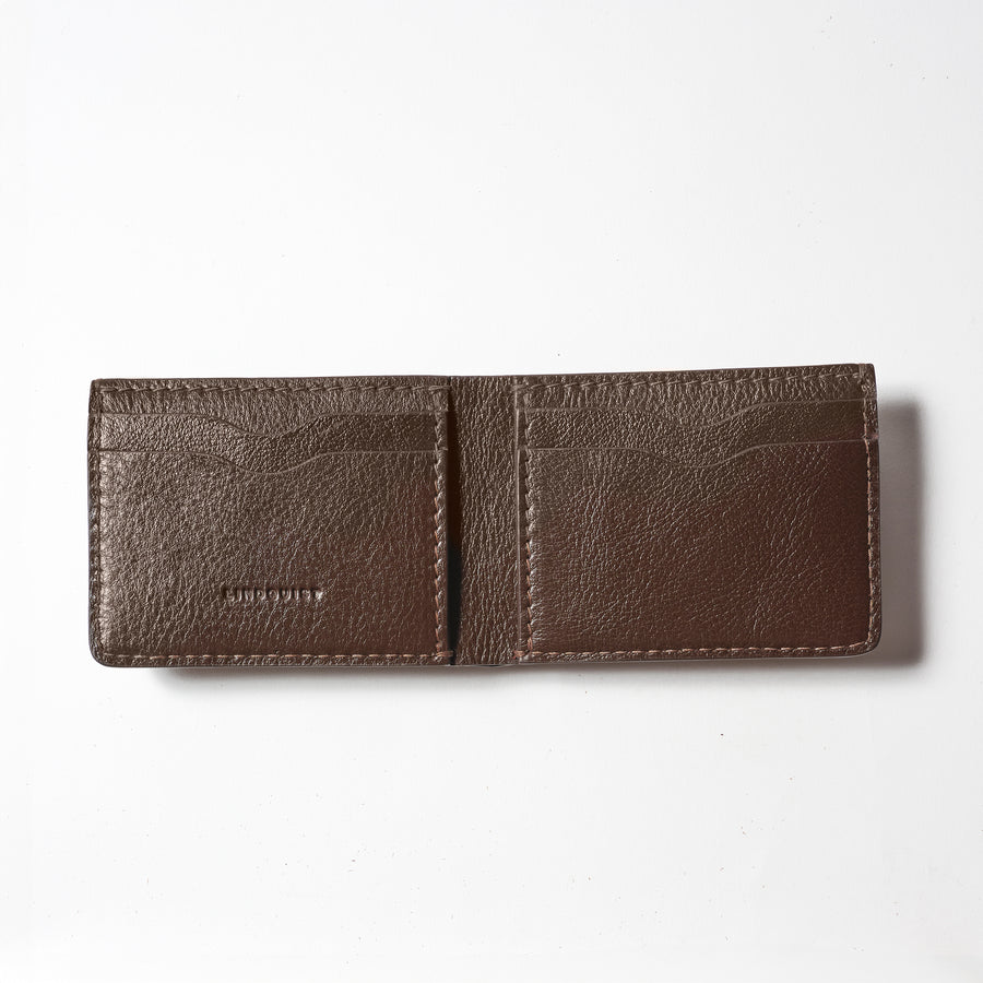 Jackson Bi-Fold Wallet in Milled Leather