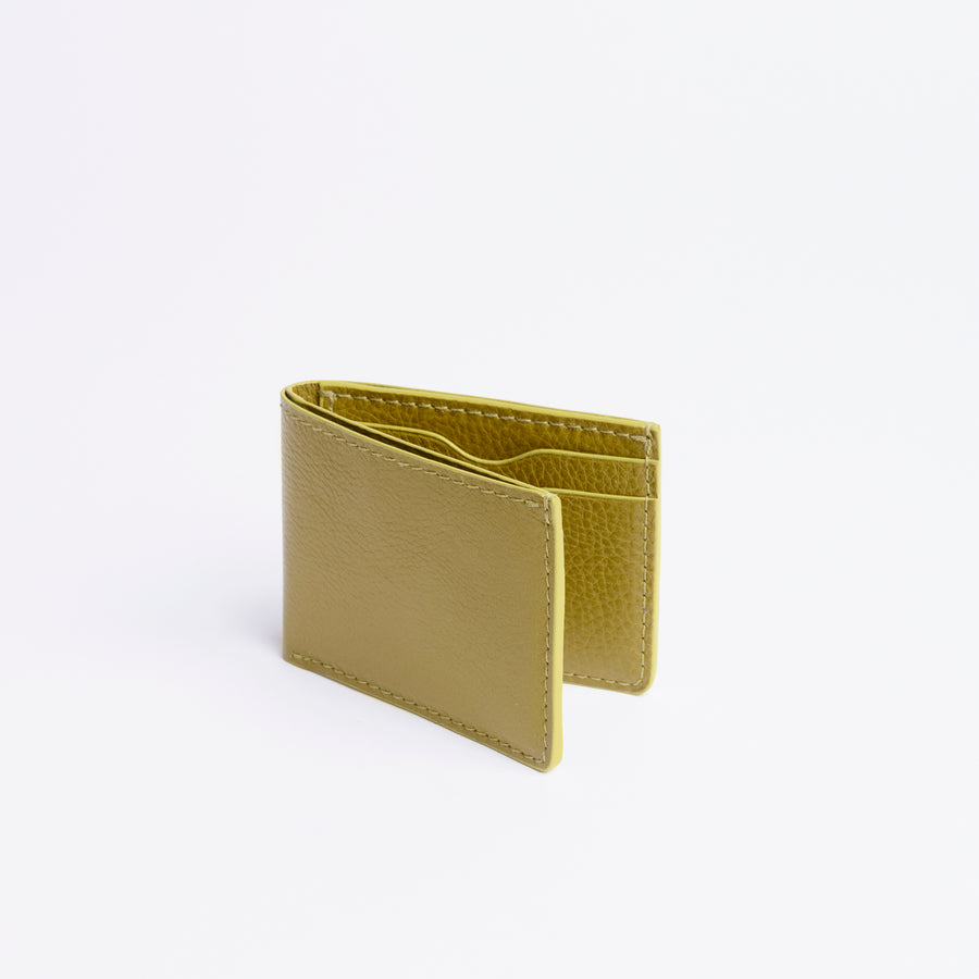Jackson Bi-Fold Wallet in Milled Leather