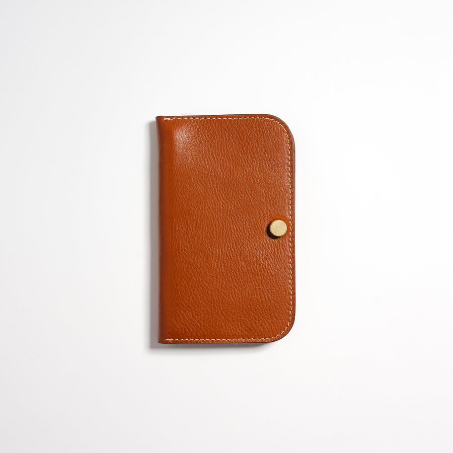 Lina Wallet in Leather Brown