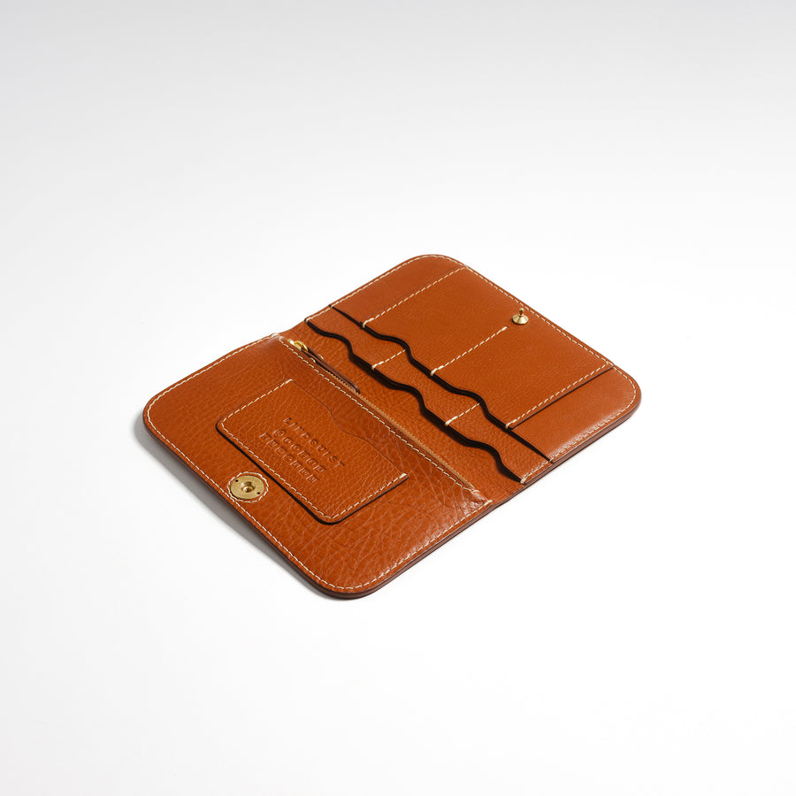 Lina Wallet in Leather Brown