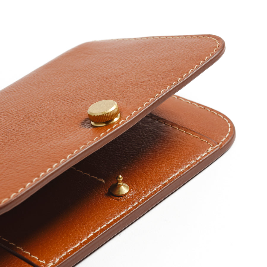 Lina Wallet in Leather Brown