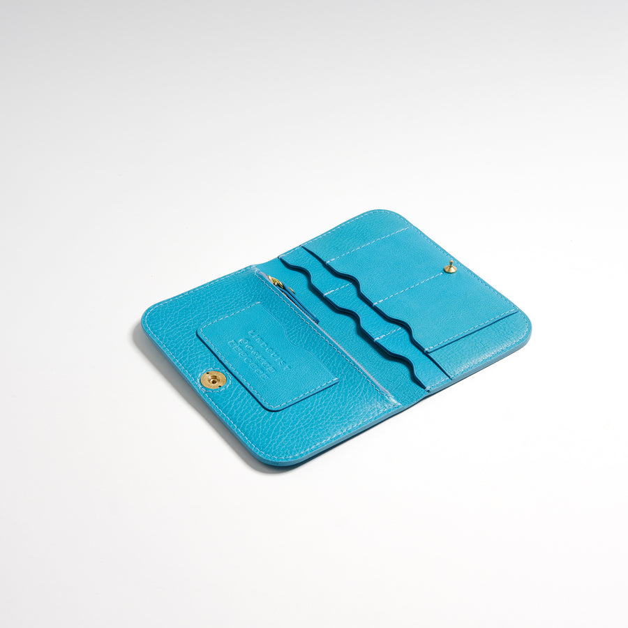 Lina Wallet in Turquoise