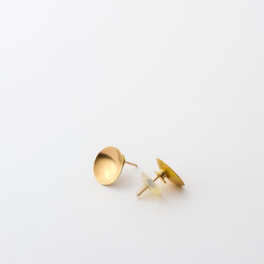 RForm Solid Gold Basin Earrings