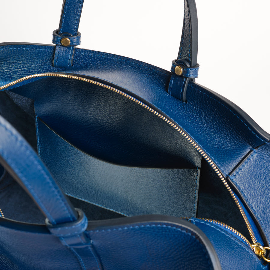 Rhodes Small Duffel in Indigo