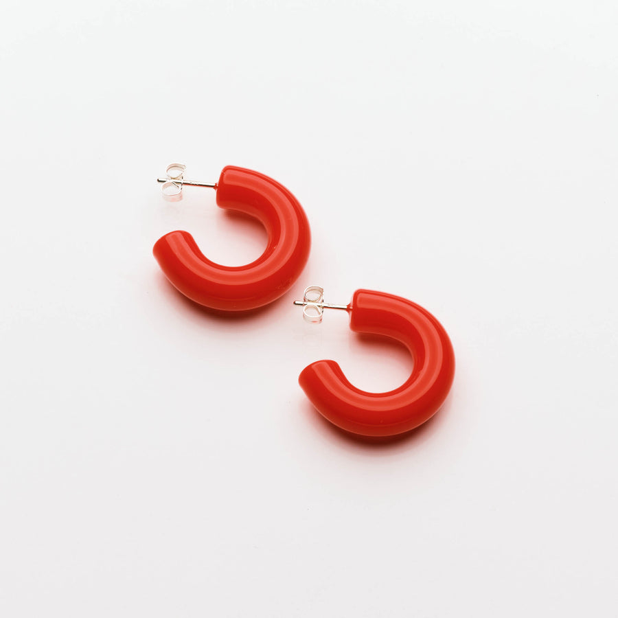 Keane Mini Glass Hoops