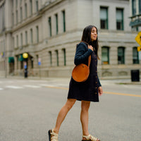 Eggi in Leather Brown