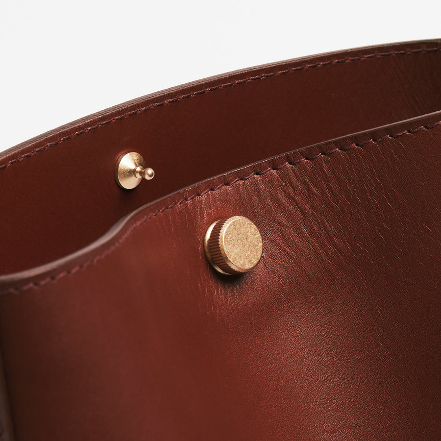 Small Hilma in Brick Vachetta