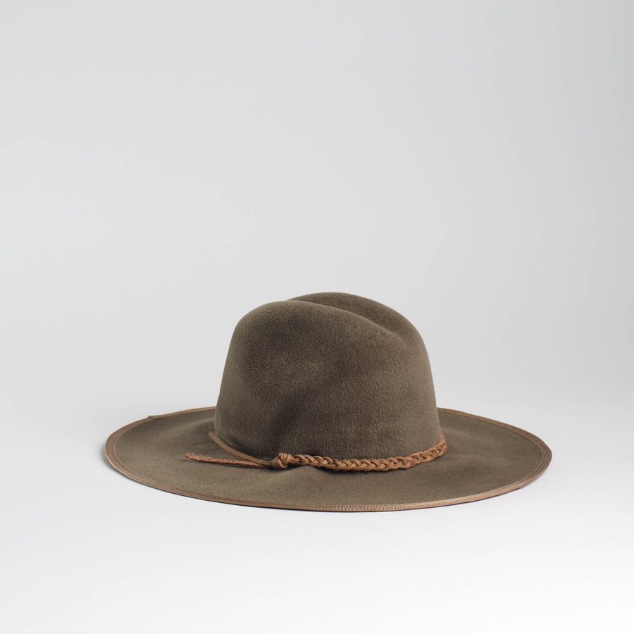 Savoy Hat in Mink Velour Felt